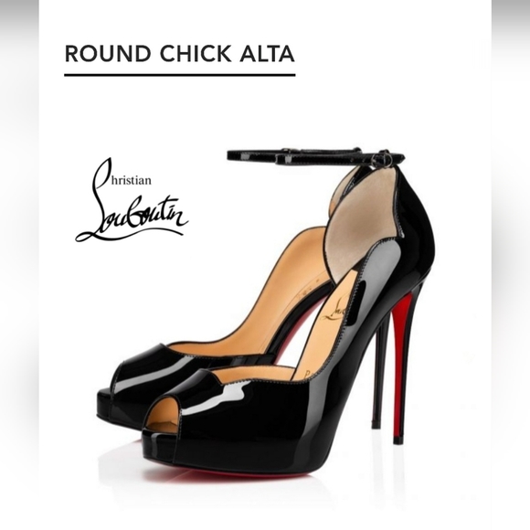 Christian Louboutin Shoes Christian Louboutin Round Chick Alta Peep